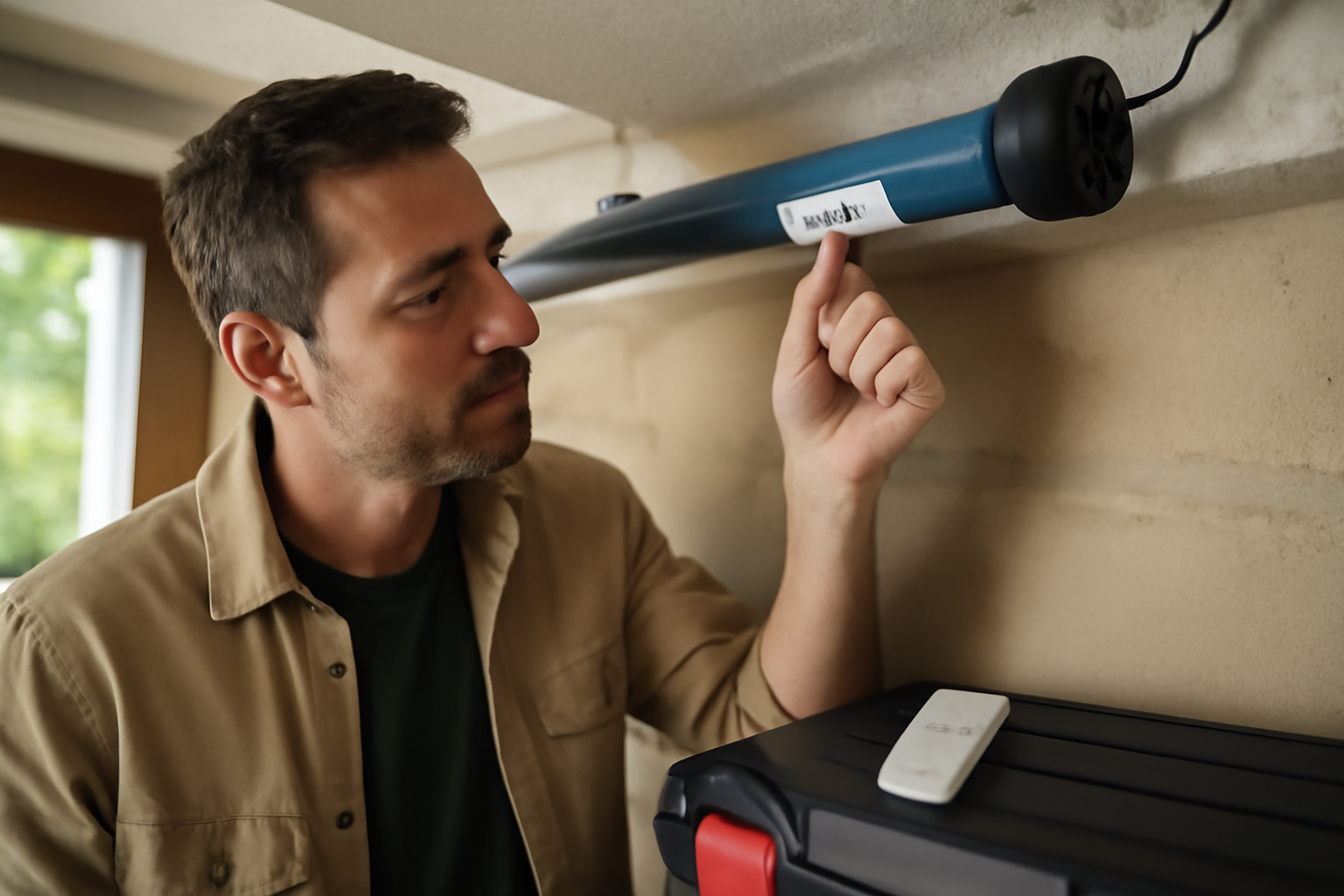 Télécommande Somfy RTS et io-homecontrol : vérifier les marquages sur le moteur