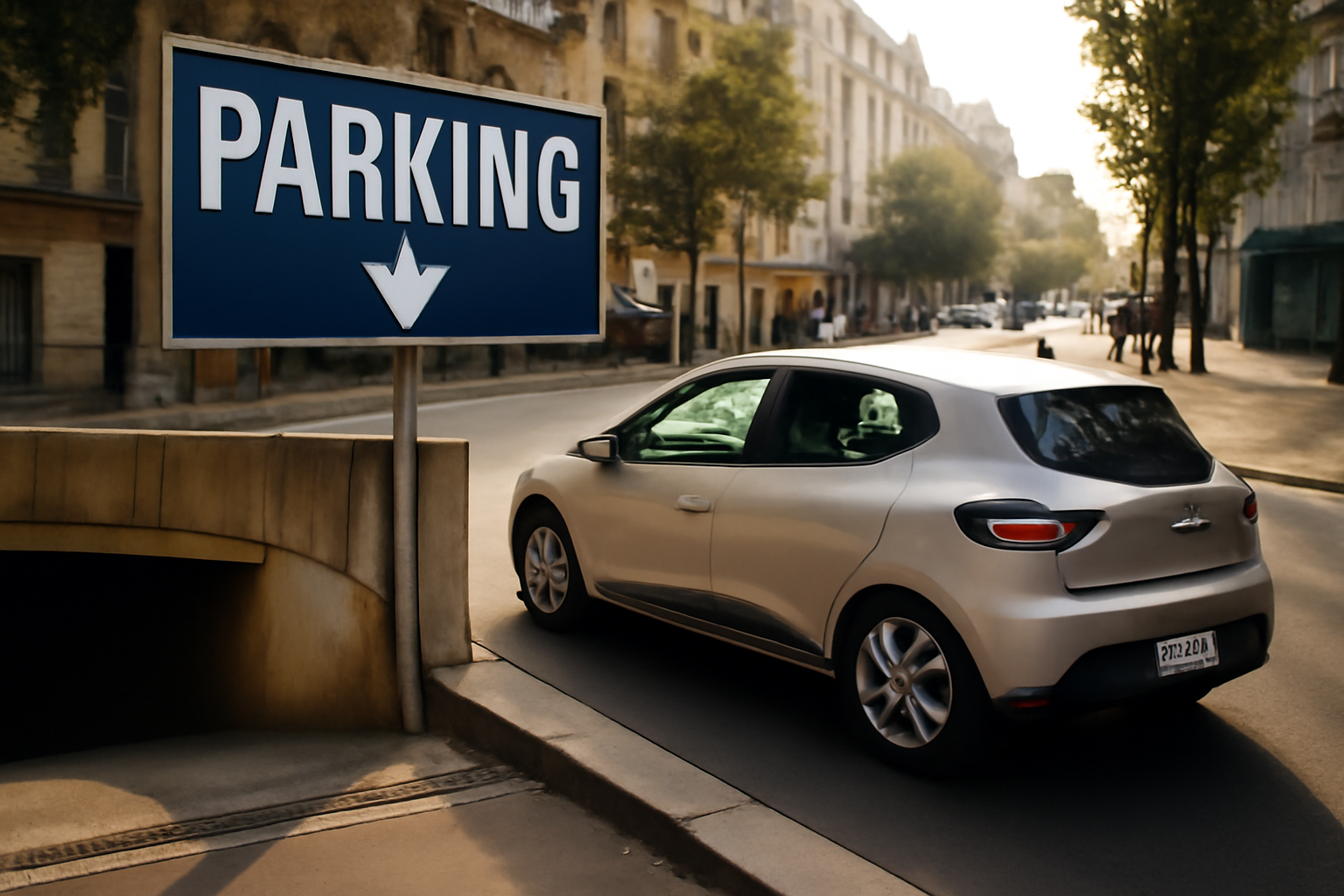Parking Pyrénées du Clos (20e) : accès