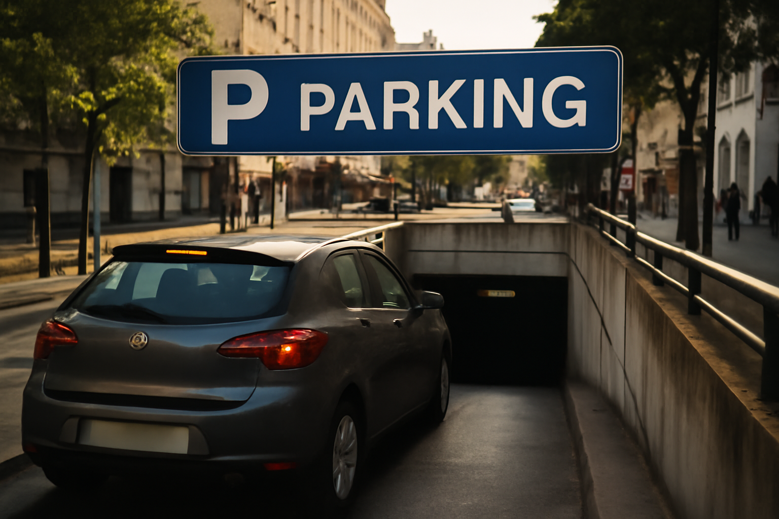parking pyrénées du clos paris france parking 20ème : entrée en sous-sol au 20e arrondissement de Paris